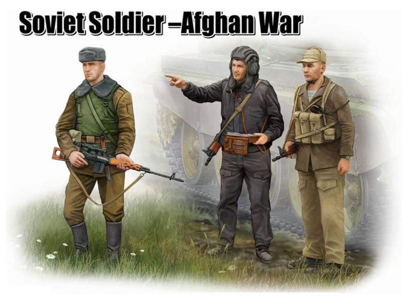 Trumpeter 1:35 - Soviet Soldier - Afghan War