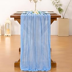 Socomi 6pcs Blue Fall Thanksgiving Cheesecloth