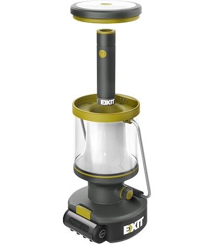 Amazon.com: EXIT 20V 3-in-1 Rechargeable LED Lantern EX003