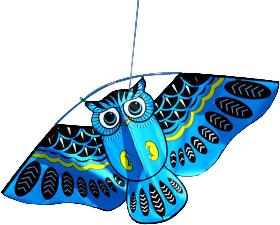 Steellwingsf Cartoon Owl Kite, Outdoor Colorful Cartoon Owl Easy Flying