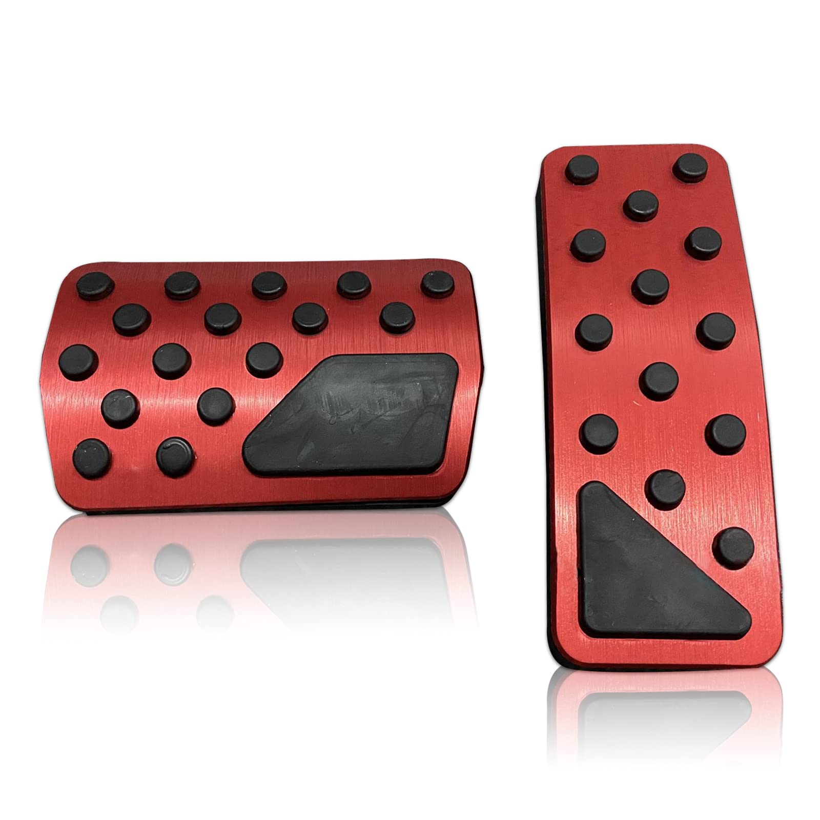 Miytsya 2 PCS Aluminum Alloy Anti-Slip Gas Pedal
