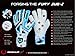 Renegade GK Fury Sub-Z Goalie Gloves with Pro-Tek Fingersaves | 4mm Giga Grip & 4mm Duratek | White, Blue, Silver, Black Goal Keeper Gloves (Size 10, Adult, Mens, Roll Cut, Level 4)