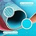 AIMERDAY Premium Print Yoga Mat Extra Thick 1/4″ Non Slip Eco Friendly High Density Anti-Tear 72 x 24 Inch Fitness Exercise Mat Floor Pilates Workout Mat for Yoga with Carrying Strap & Bag 6mmthumb 4