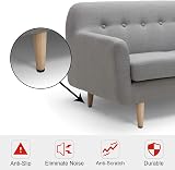 Yelanon Non Slip Furniture Pads 24 Pcs 50mm Self Adhesive Rubber Feet view 3
