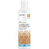 Solpri Pre and After Swim Lotion with Vitamin C 8 Fl Oz - Pre Swim Chlorine Skin Protection, Pre Swim Lotion for Chlorine (8 Fluid Ounce, Warm Citrus)