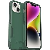 OtterBox iPhone 14 & iPhone 13 Commuter Series Case - TREES COMPANY (Green), slim & tough, pocket-friendly, with port protection
