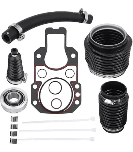 Amazon.com: Transom Bellows Kit - With U-Joint Exhaust Shift Cable