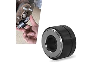 leechio 22800 Wheel Stud Installer, Waterproof Metal Heavy Duty Wheel Bolts, Tire Stud Tool Replace Accessory, for Most Cars and Light Trucks Wheel lug Studs (Black)