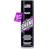 Slick Products Shine &amp; Protectant High Gloss Coating Spray | Shines, cleans, protects and renews plastic, vinyl, rubber, fiberglass, trim and tires; deep wet-look finish; UV protection