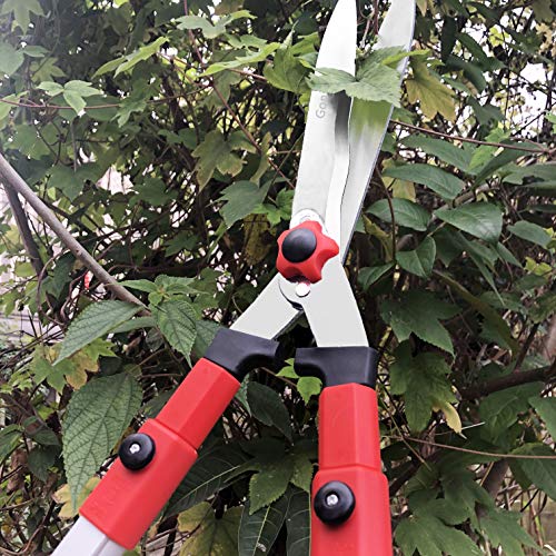 gonicc Professional Adjustable 25"+ 8" Hedge Shears. with Wavy SK5