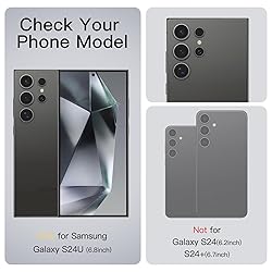 Anqrp Hidden Series Galaxy S24 Ultra Case 5G,[No