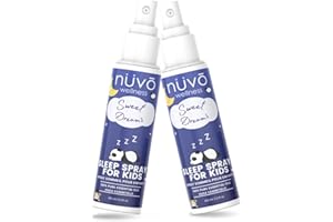 Pillow Spray for Kids Bedtime - Pure and Natural Essential Oils - Helps to Relax and Calm - Product of Canada - 2 Pack