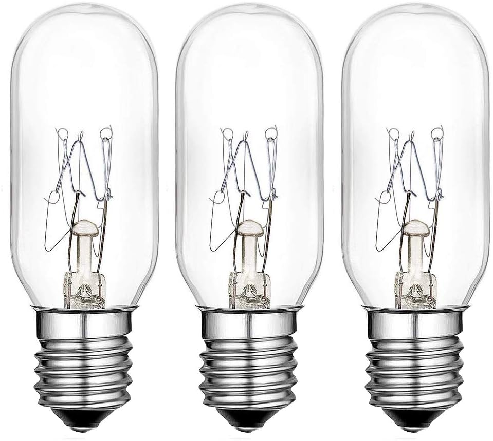 Podoy WB36X10003 Microwave Light Bulb 40 Watt for Most GE/Whirlpool