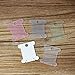 Sago Brothers Plastic Embroidery Floss Bobbins Organizer Holder 200 PCS 5 Colors