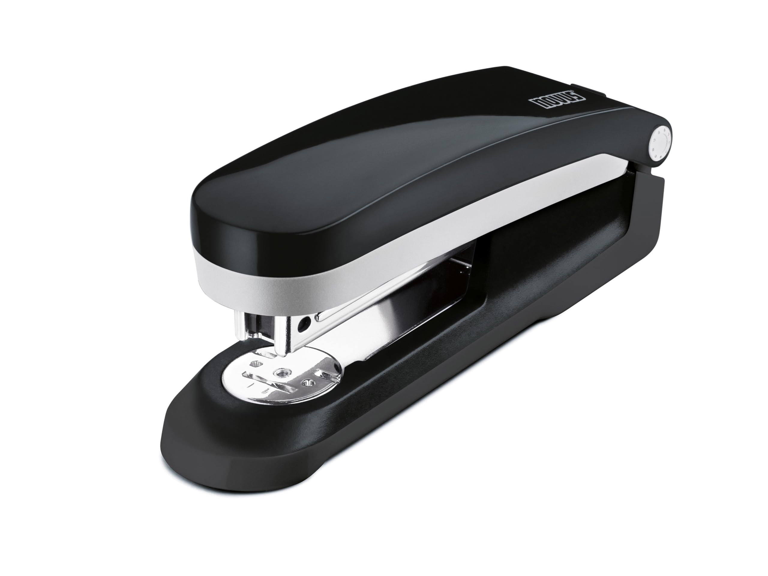 Novus E 25 25 Sheet Capacity Stapler with Integrated Staple Remover - Black/ Grey