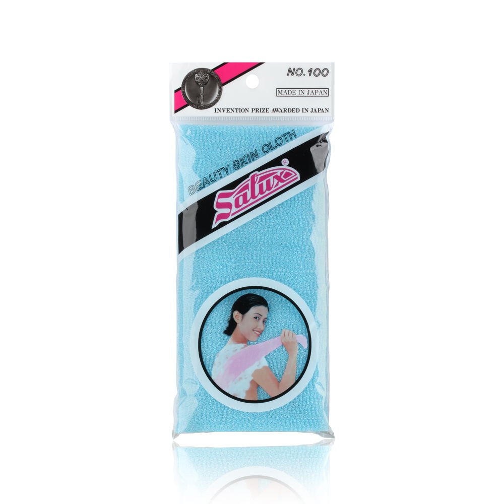 Salux Nylon Japanese Beauty Skin Bath Wash Cloth/Towel