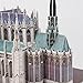 CubicFun 3D New York Cathedral Puzzles Architecture Building Model Kits Toys for Adults and Teens, St.Patrick's Cathedral