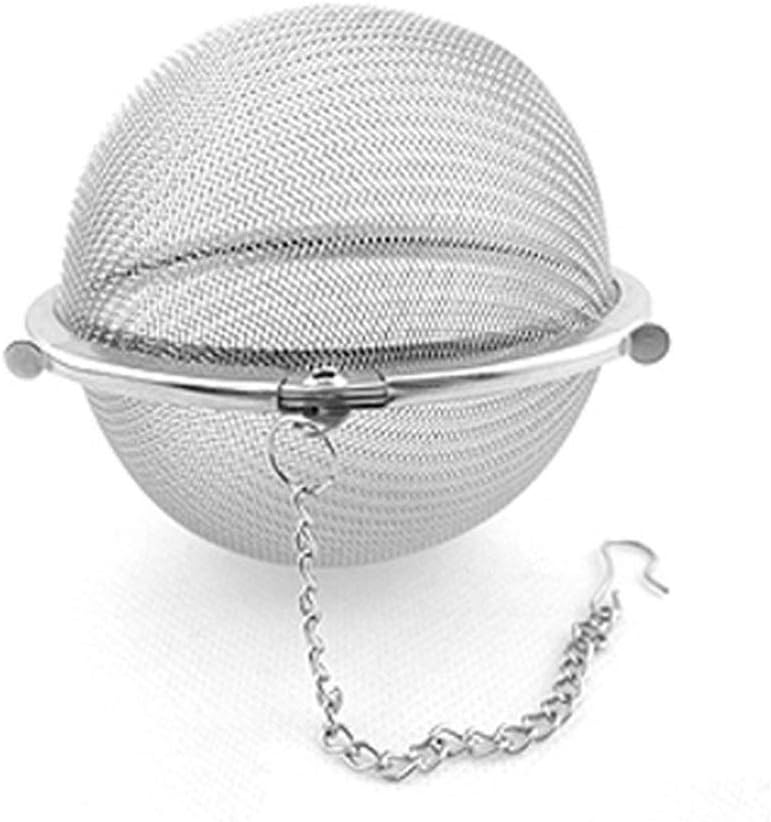 TEA INFUSER STRAINER Té de la especia de malla de acero inoxidable de 5