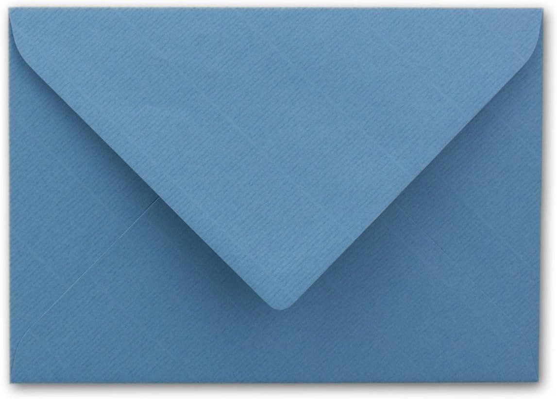Envelopes B6 125 x 176 mm - Sky Blue with Lining 50 Pieces Sky Blue - Image 5