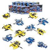 Space War Battle Vehicle Ball 12 in 1，Mini Building Blocks for Boys Girls，DIY Transformer，Birthday Gifts，Easter Gifts Toys - 12 Styles