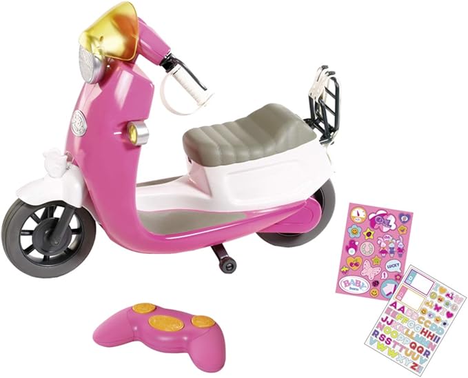 Baby Born 824771 City RC Scooter, Pink 