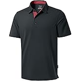 Men's Golf Shirts Dry Fit Moisture Wicking Performance Short Sleeve Collared Polo Shirts for Casual Athletic Business