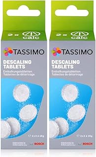 Bosch TCZ6004 Enkalkungstabletten für alle Tassimo Getränke-Automaten ( 2er Pack )
