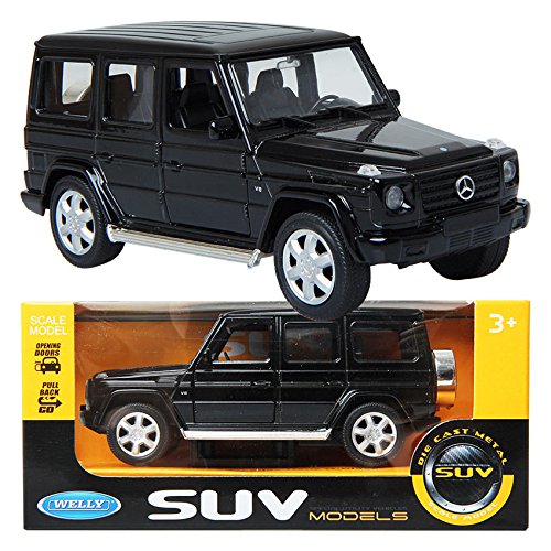 WELLY 1:32 Mercedes-Benz G-Class / Black / Children / Toy / DIE-CAST Toy
