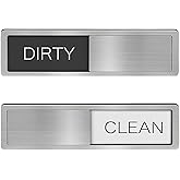 Dishwasher Clean Dirty Sign, Clean Dirty Dishwashers Magnet, Magnet That Says Clean or Dirty for Dishwasher and Kitchen Organ
