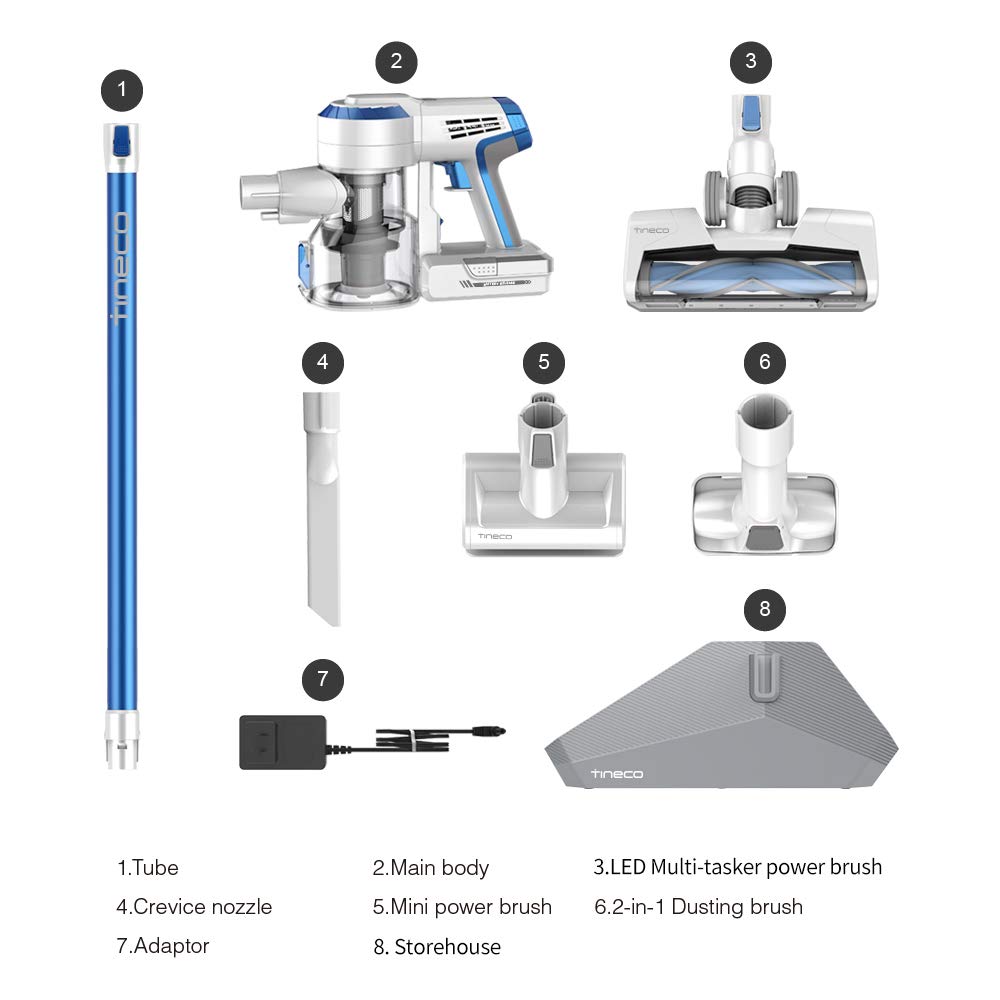 Tineco A10 Hero Cordless Vacuum Cleaner, Cordless Stick Vacuum with