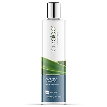 Amazon Com Aloe Vera Shampoo By Curaloe 55 Pure Organic