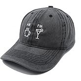 AUCIO Embroidered Coffee Baseball Caps for Men Women.