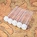 PH PandaHall 30 PCS Clear Plastic Tube Bead Containers Large Storage Tubes 40ml (130x25mm, Diameter 0.98