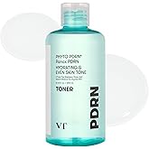 VT COSMETICS PDRN Toner, Hydrating Facial Toner with 50,000ppm Vegan PDRN, Korean Wild Ginseng, Niacinamide & Panthenol, Lightweight, Fragrance-Free, Skin Soothing, Korean Skincare (8.45 fl. oz.)
