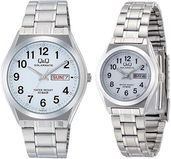 Amazon シチズン Q Q ソーラー ペアウォッチ 軽い 防水 チープ シチズン メンズ レディース H010h011 4 腕時計 国内正規品 メンズ腕時計 腕時計 通販