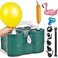 Balloon Pump, LooLaa 3-in-1 Air Pump for Inflatables and Balloons, Electric Balloon Pump for Latex 260q Foil Balloons, Quick-Fill 110V AC Inflator Deflator for Pool Floats Air Mattress Inflatables