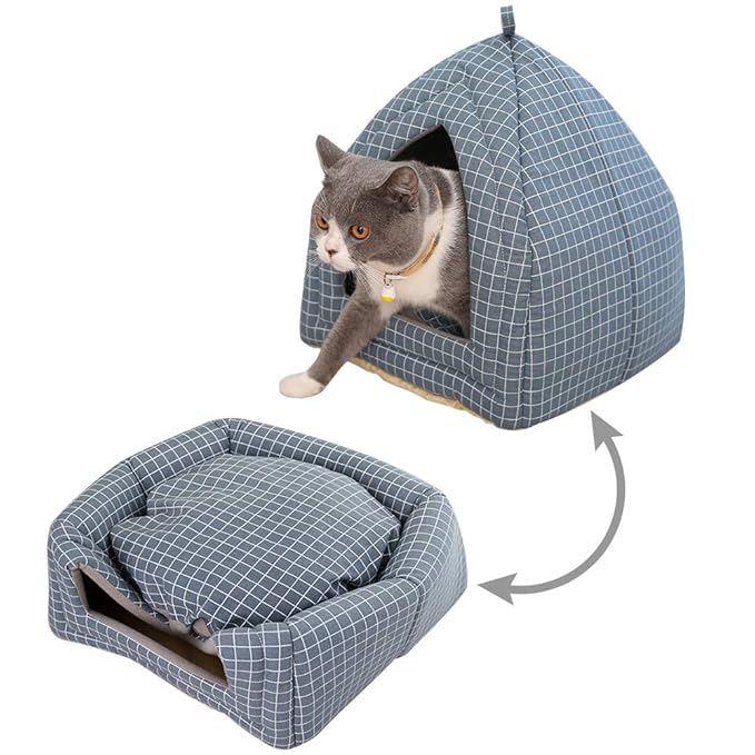 cama para gatos cueva