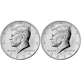 2025 P, D Kennedy Half Dollar 2 Coin Set Uncirculated