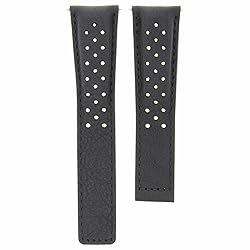 Ewatchparts 20-22mm Leather Watch Band Strap With