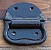 Pair of Cast Iron Trunk Chest Handles Drop Down Trunk Handle with Hardware