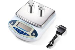 GPJYYDS Lab Scale 6000g x 0.01g Accuracy 0.01 High Precision Electronic Analytical Balance Laboratory Precision Scale Digital Kitchen Balance Scale Jewelry Scale Scientific Scale