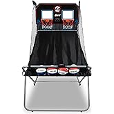 Pop-A-Shot Official Dual Shot Sport Arcade Basketball Game (Black and Blue)