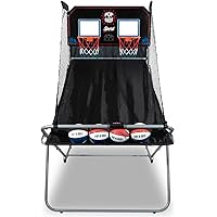 Pop-A-Shot Official Dual Shot Sport Arcade Basketball Game (Black and Blue)