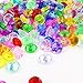 HEHALI 288 Pieces Pirate Toys Gold Coins and Pirate Gems Jewelery Playset, Treasure for Pirate Party (144 Coins+144 Gems)