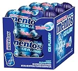 Mentos Gum Sugar Free, Ice Flurry, 45 Piece (Pack Of 6)