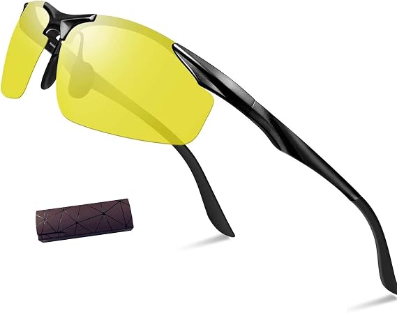 Amazon Co Jp Rawahome 調光サングラス 夜間増光 偏光サングラス 昼夜兼用 快速変色 紫外線カットスポーツサングラスuv401 夜間 ドライブアウトドア 登山 サングラス メンズ 偏光レンズ超軽量 スポーツ 服 ファッション小物