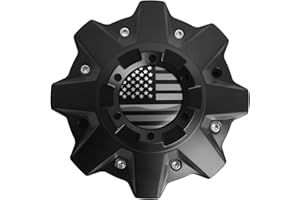 KitsPro Wheel Center Caps for Fuel Offroad Rim 1002-53B Logo Cap M-447 Replacement Hub Cap, Pack of 1