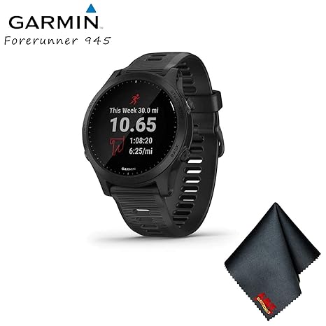 Amazon.com: Garmin Forerunner 945 GPS Running Smartwatch ...