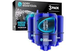 Apex Essentials RF9999 Certified Compatible with Pur PLUS Faucet Filtration Systems, RP-9999, FM-3700, FM-2500V, PFM400H, PFM450S, PFM150W, Pack of 3