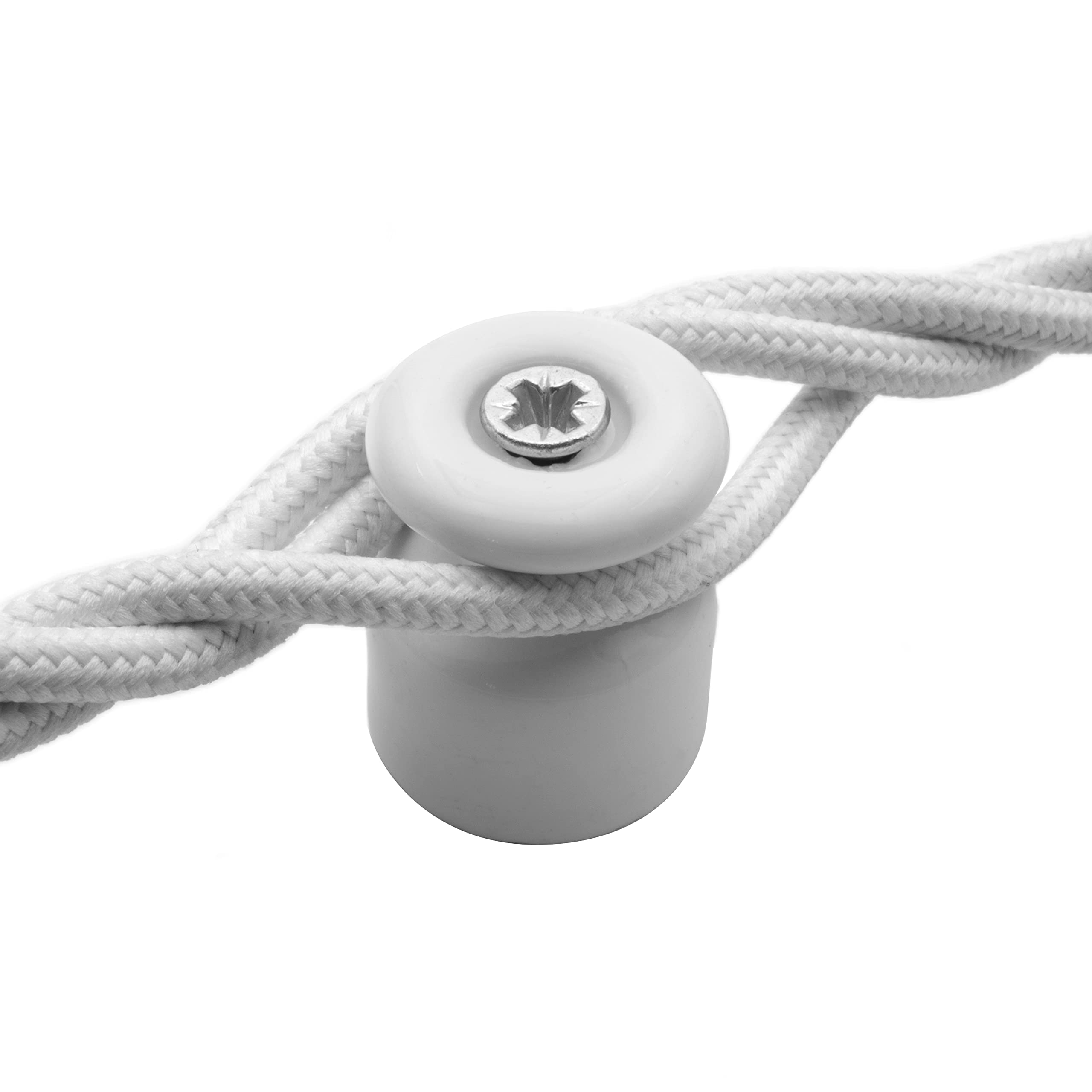 Amarcords Electrical Wire Braided in natural fiber fabric. To design DIY for chandeliers, lamps, extension cords and lamp